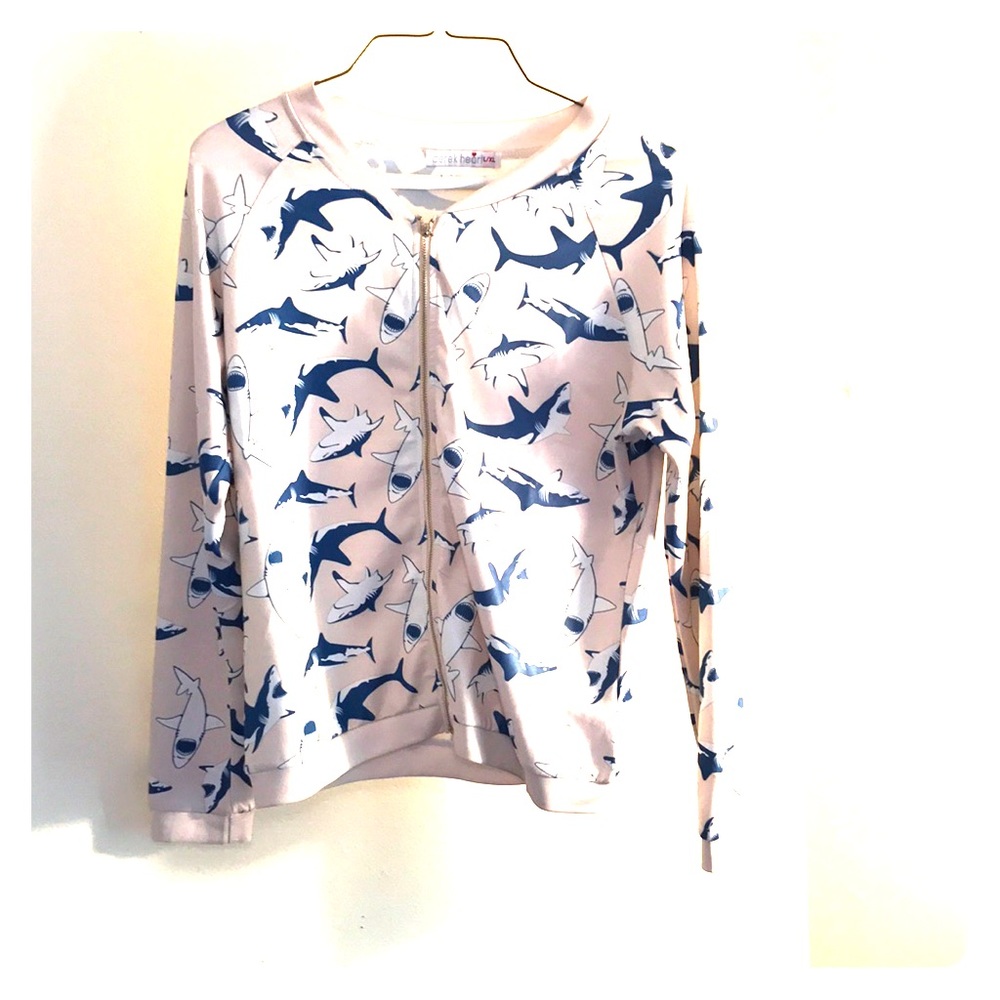 Shark Attack Zip Up! - image 1